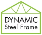 Dynamic Steel Frame logo Dynamic Steel Frame logo